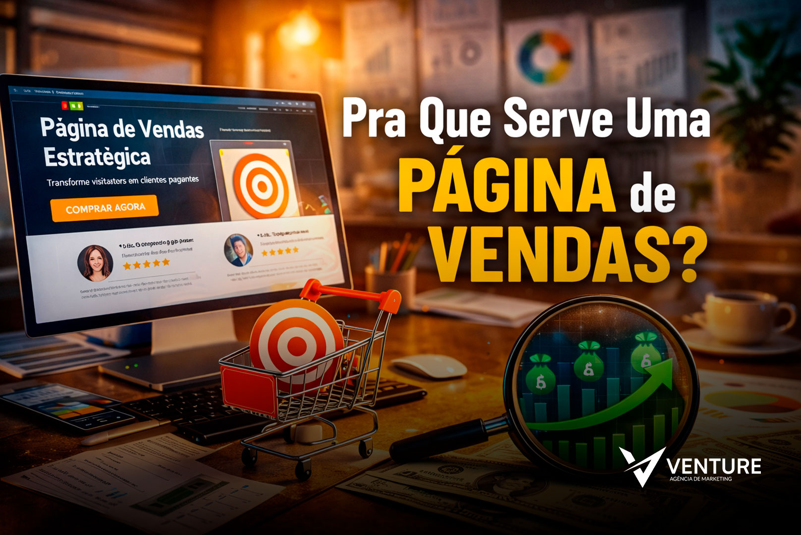 Pra Que Serve Uma Página de Vendas?